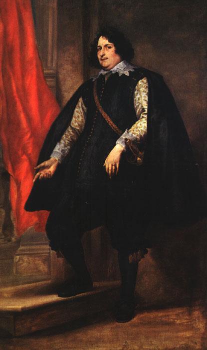 Anthony Van Dyck Portrait of a Gentleman Sweden oil painting art